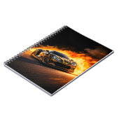 Notitieboek - racewagen (Linkerzijde)