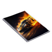Notitieboek - racewagen (Rechterzijde)