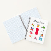 Notitieboek rechts naaien (Binnen)