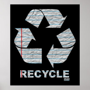 Notitieboek Recyclen Poster