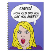 NOTITIEBOEK RETRO COMICS (Voorkant)