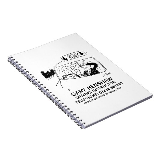 Notitieboek rijinstructeur (Rechterzijde)