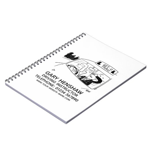 Notitieboek rijinstructeur (Linkerzijde)