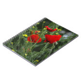 Notitieboek - Rode Klaprozen (Linkerzijde)
