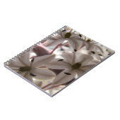 Notitieboek Roze bloemen (Linkerzijde)