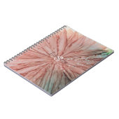 Notitieboek "Roze bloemen" Personaliseren (Linkerzijde)