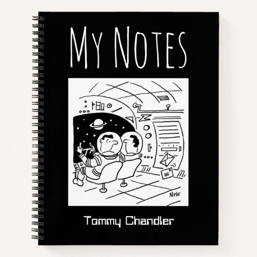 Notitieboek ruimtespecifiek met de naam van de eig (Voorkant)