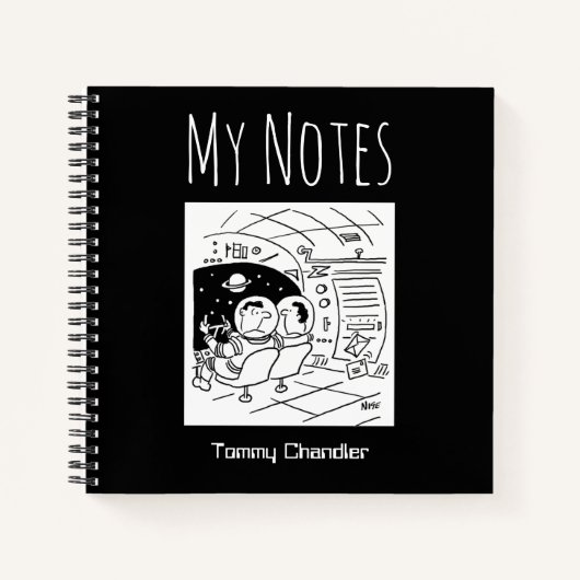 Notitieboek ruimtespecifiek met de naam van de eig (Voorkant)