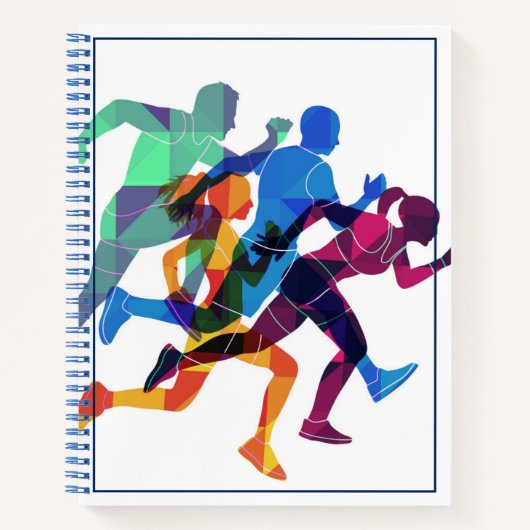 Notitieboek-Runners Notitieboek (Voorkant)