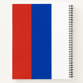 Notitieboek Russische vlag (Rusland) (Achterkant)