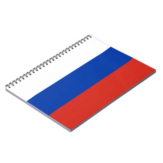 Notitieboek Russische vlag (Rusland) (Linkerzijde)