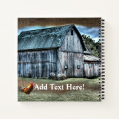 Notitieboek Rustic Barn (Achterkant)
