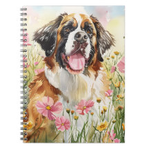 Notitieboek – Saint Bernard hondenliefhebber journ