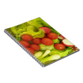 Notitieboek "Salad Vegetables" (Rechterzijde)