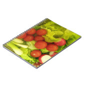 Notitieboek "Salad Vegetables" (Linkerzijde)