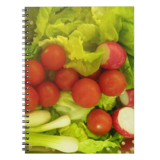 Notitieboek "Salad Vegetables" (Voorkant)