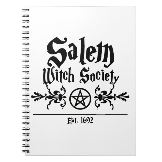 Notitieboek Salem Witch Society (Voorkant)