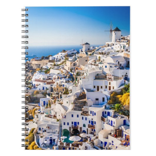 Notitieboek Santorini (Voorkant)