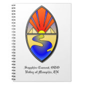 Notitieboek Sapphire Current Lamen (Voorkant)