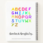 Notitieboek Schetsen & Gedachtechten (Achterkant)