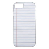 Notitieboek schoolpapier Case-Mate iPhone case (Achterkant)