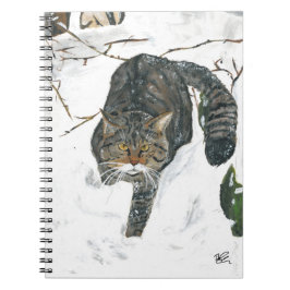 notitieboek - Schotse wilde kat