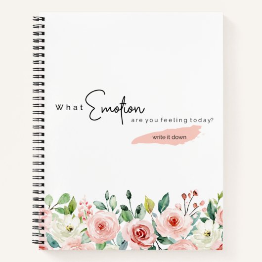 Notitieboek schrijftherapie (Voorkant)