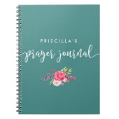 Notitieboek Scripts en Floral Prayer (Voorkant)