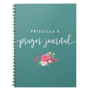 Notitieboek Scripts en Floral Prayer