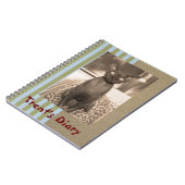 Notitieboek | Sepia Foto Devon Rex Cat (Linkerzijde)
