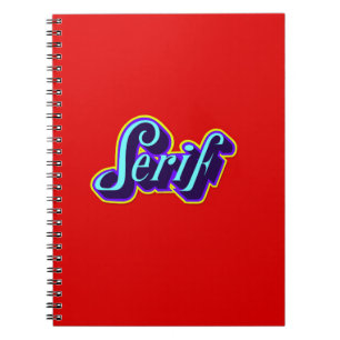 Notitieboek - Serif