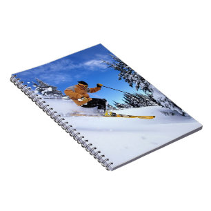 Notitieboek-Skier Notitieboek