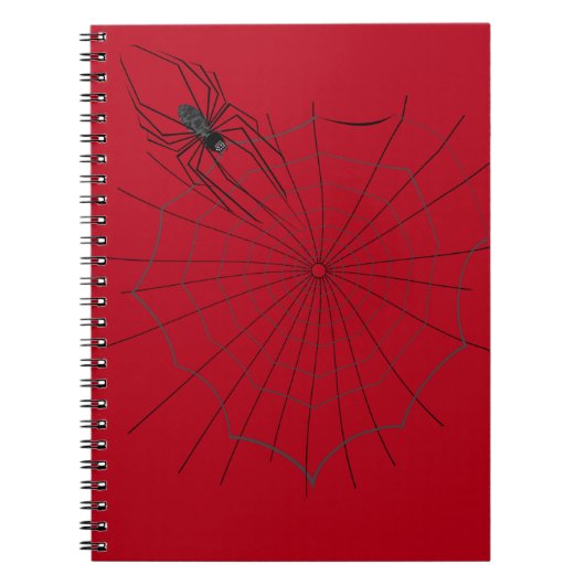 Notitieboek Spider Halloween (Voorkant)