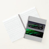 Notitieboek-sportauto Notitieboek (Binnen)