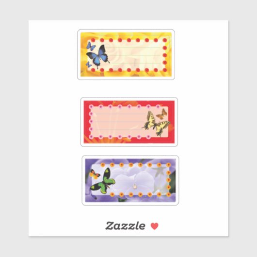 Notitieboek  sticker (Vel)