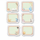 Notitieboek Sticker (Voorkant)