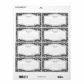 Notitieboek Sticker Label (Full Sheet)