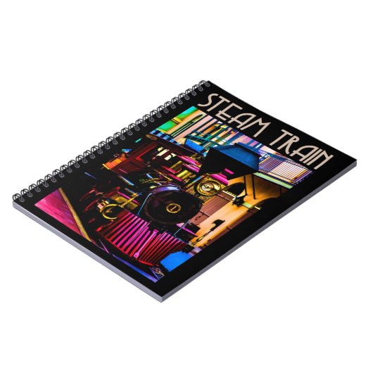 Notitieboek stoomtrein (Linkerzijde)