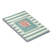 Notitieboek Stripes Aanpasbaar Stadsnaamjournaal (Rechterzijde)