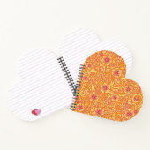 Notitieboek Tangerine Floral Dream Pattern (Binnen)