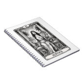 Notitieboek - Tarotkaart Rechtvaardigheid (Rechterzijde)
