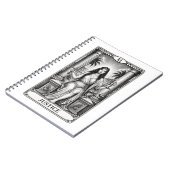 Notitieboek - Tarotkaart Rechtvaardigheid (Linkerzijde)