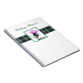 Notitieboek Tartan en Thistle Wedding Planner (Rechterzijde)