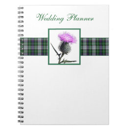 Notitieboek Tartan en Thistle Wedding Planner