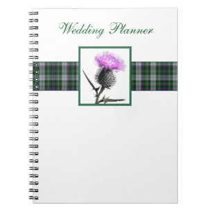 Notitieboek Tartan en Thistle Wedding Planner