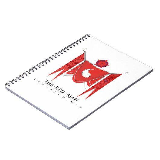Notitieboek TarValon.Net Red Regalia (Linkerzijde)