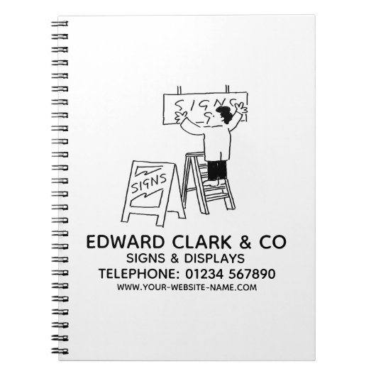 Notitieboek Tekens en beeldschermen (Voorkant)