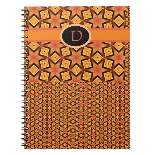 Notitieboek Terug-naar-school trendy koele vormen (Voorkant)