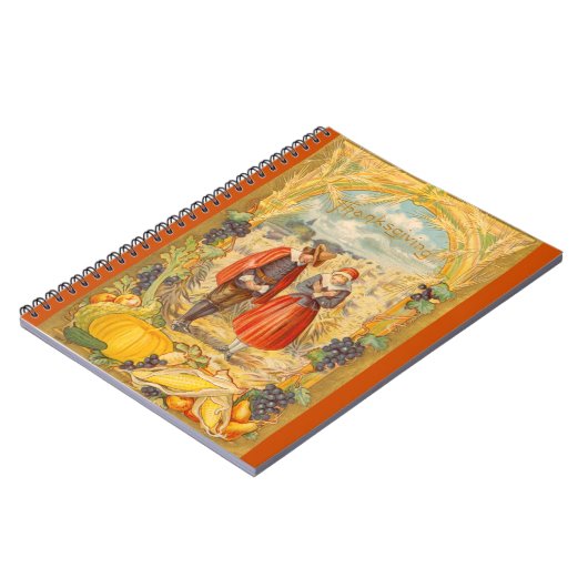 Notitieboek Thanksgiving Grateful Pilgrims (Linkerzijde)