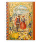 Notitieboek Thanksgiving Grateful Pilgrims (Voorkant)